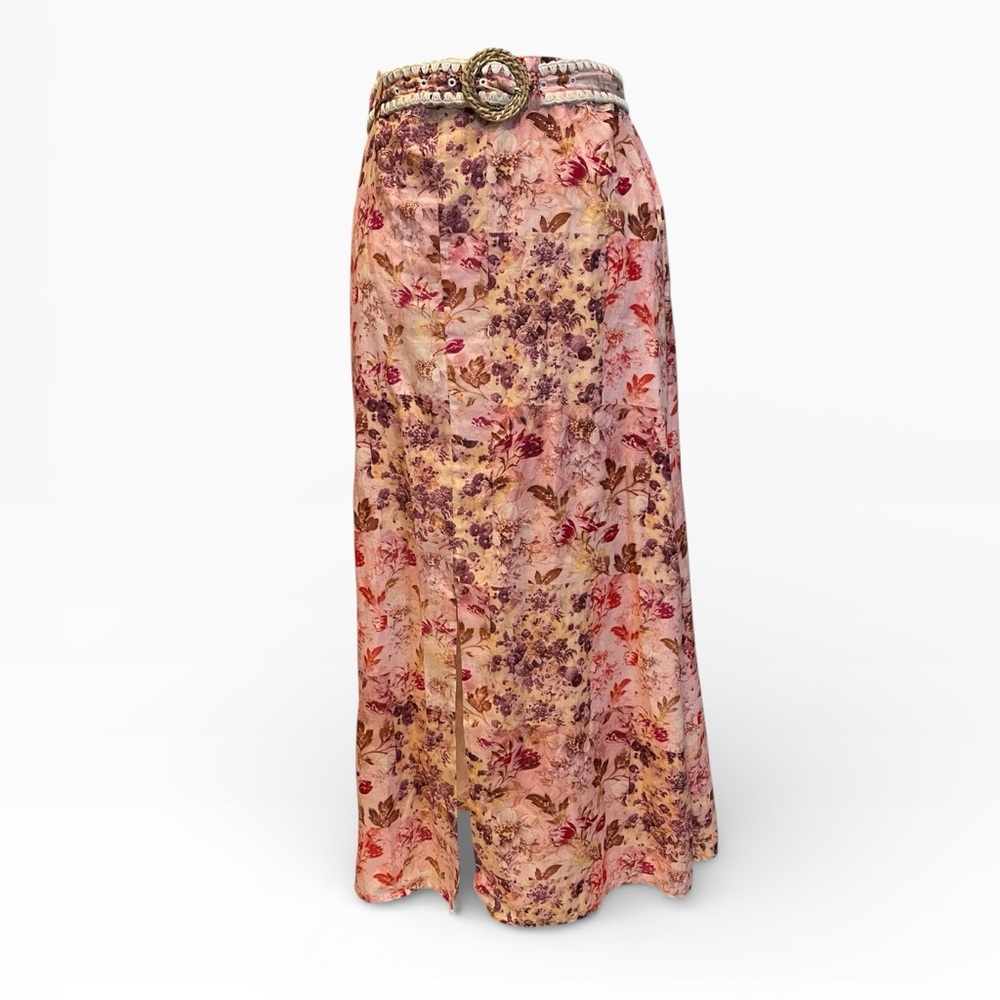 ANNA CATE portia skirt in pink ditzy floral Size:M